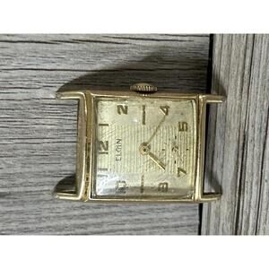 Vintage Elgin Gold Tone Wristwatch - Classic Design